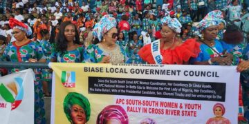 Aisha Buhari, Oluremi Tinubu, Linda Ayade and Betta Edu Host APC Women Rally