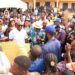 EXCITEMENT AND MAMMOTH CROWD AS RT. HON. LEGOR IDAGBO WARD TO WARD CAMPAIGN TOUR ARRIVES UTUGWANG CENTRAL, OBUDU LGA