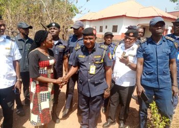Safety: Hon Inde Receives Director of State Fire Service as They Upgrade and Commission Station
