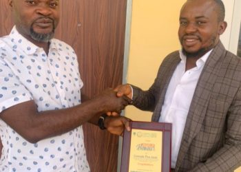 NYCN Present Akah Pius With Honourary Award