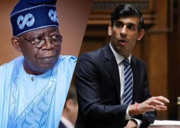 UK PM writes Tinubu ahead of inauguration, says ‘I look forward to working with you’