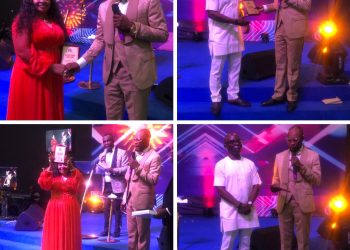 Hon Margaret  Inde, Hon Achunenkang bag Peace Ambassador Awards