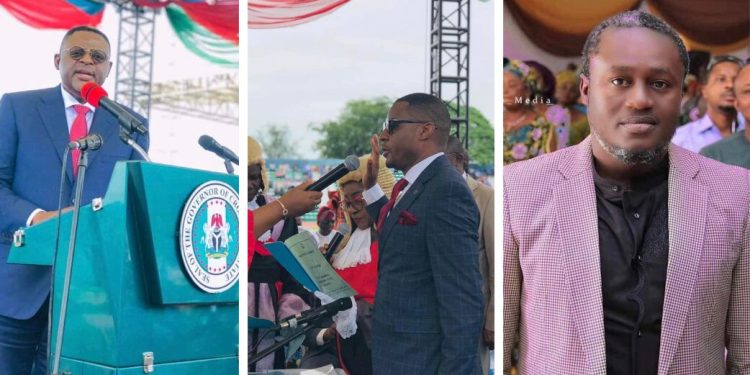 Elvert Congratulates Otu, Odey On Inauguration Into Office As Governor, Deputy Governor