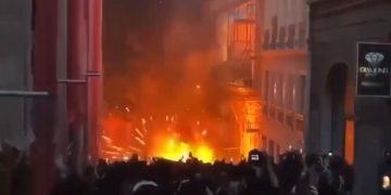 Flames Engulfed Cities in France as Country Descends into Chaos.