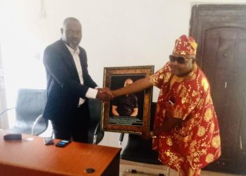 Courtesy Call: Obanliku Chapter of Prince is Coming Organization Visits COS, Ironbar