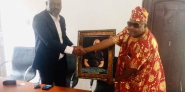 Courtesy Call: Obanliku Chapter of Prince is Coming Organization Visits COS, Ironbar