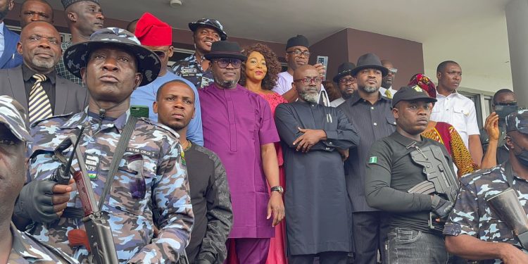 NLC Protest: We Share In Your Pain, Speaker Ayambem Tells NLC Protesters