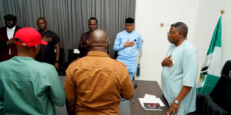 Fuel Subsidy : Gov. Otu Meets Organized Labour, Set To Unveil Plans To Reduce Workers Suffering.