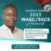 Education: Joseph Odey to empower SSCE students with the best grades in WAEC, extends application date by two weeks