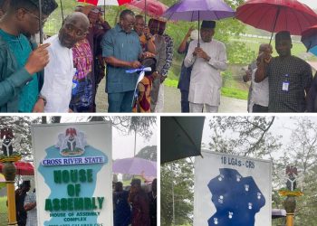 C’River Speaker commissions new Assembly signpost. Commends Gov Otu for moral support.