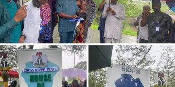 C’River Speaker commissions new Assembly signpost. Commends Gov Otu for moral support.