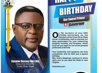 64th Birthday: CRSHA Speaker, Ayambem Congratulates Governor Otu