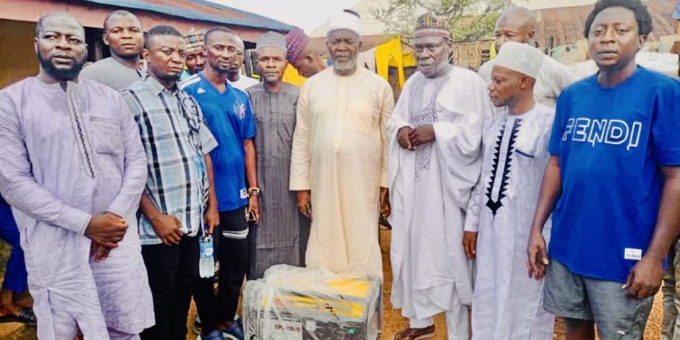 Chief Martin Orim Donates Brand New Generator To Muslim Community