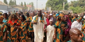 Hon. Thomas Aruku receives tremendous support as he enjoys a bipartisan crowd during Thanksgiving Mass