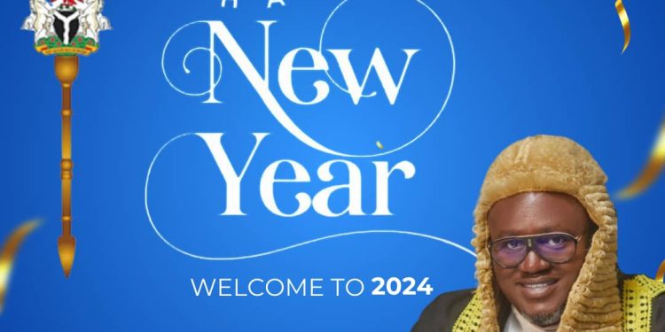 Speaker Ayambem greets C’Riverians on the new year, exhorts them to adopt a cooperative mindset