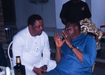 [PHOTOS] Chief Martin Orim Pays Congrats Visit to Governor Otu