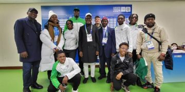 Nigeria Makes History as Six Athletes Compete in Curling at Winter Youth Olympic Games