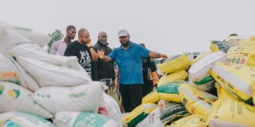 Senator Asuquo Ekpenyong distributes food and relief materials in Bakassi, Akpabuyo, and Calabar South.