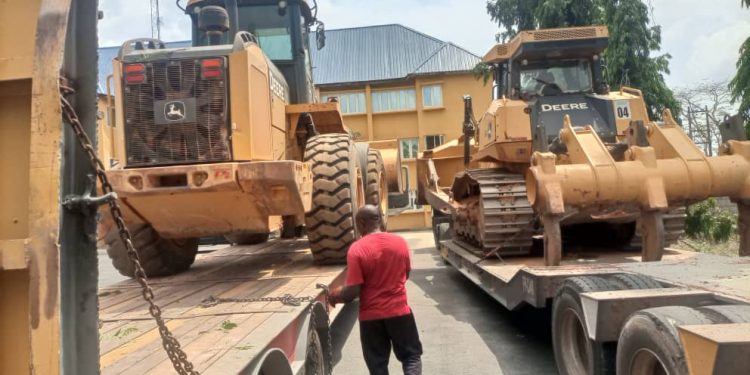Breaking: C’River State Assembly Recovers State-owned Heavy-duty Construction Equipment