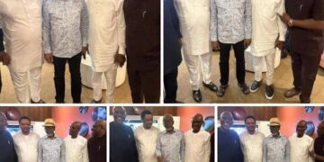 Once again, Tinubu’s Chief of Staff hosts Chief Orim, Rt. Hon. Legor, Wike, and other guests.