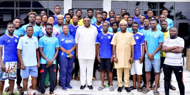 Sports: Governor Otu increases Rovers Football Club funding