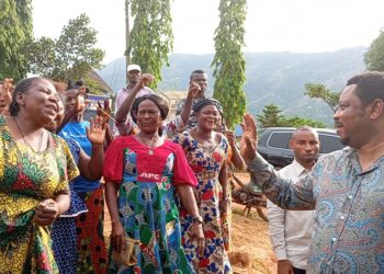 Excitement as Begiaba Community Receive Chief Martin Orim