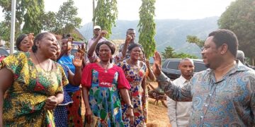 Excitement as Begiaba Community Receive Chief Martin Orim