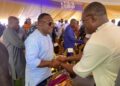Speaker Ayambem attends the funeral mass for Ayade’s father-in-law