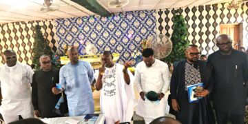 Thanksgiving: Speaker Ayambem praises Hon. Agabi’s commitment to community service.