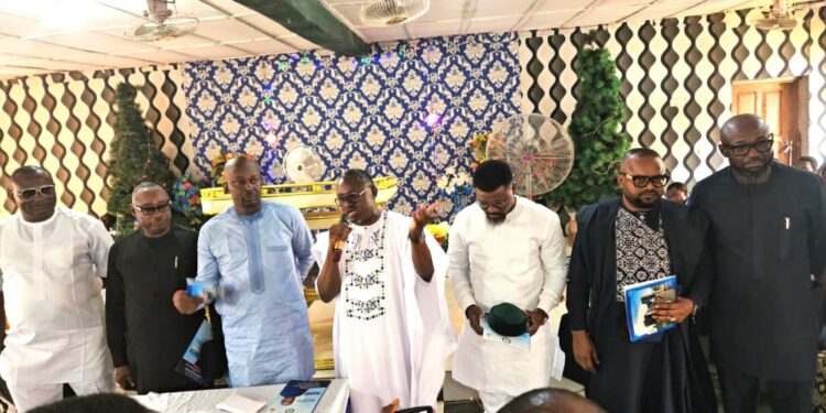 Thanksgiving: Speaker Ayambem praises Hon. Agabi’s commitment to community service.