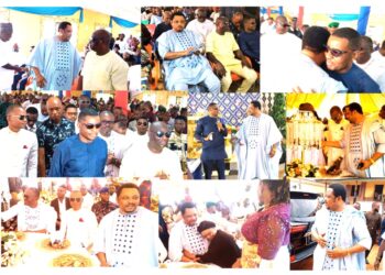 Chief Martin Orim describes Hon. Agabi as a Humble Gentleman, Donates 1 million to Church Construction.