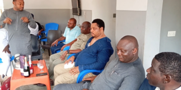 Deputy Speaker Agabi, Engineer Aruku and others attend Chief Orim’s brother’s funeral.