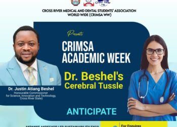 C’River Commissioner Sponsors CRIMSA Academic Week, Tagged ‘Dr Beshel’s Cerebral Tussle
