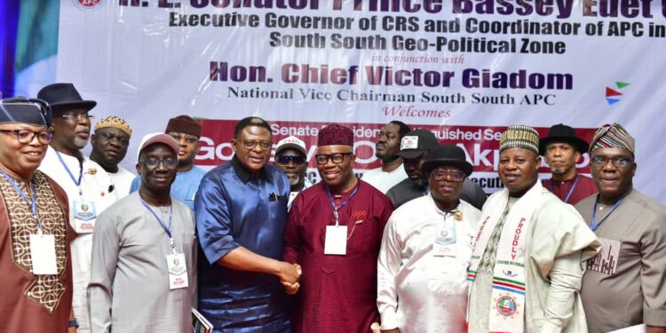 Gov Otu tasks APC zonal exco to capture more south-south states