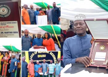 Chief Martin Orim Receives CONSOB Award of Honour