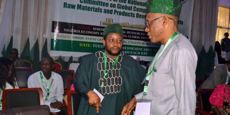 Dr Beshel attends NCCC Conference in Abuja as FG moves to improve Global Competitiveness in Raw Materials Development