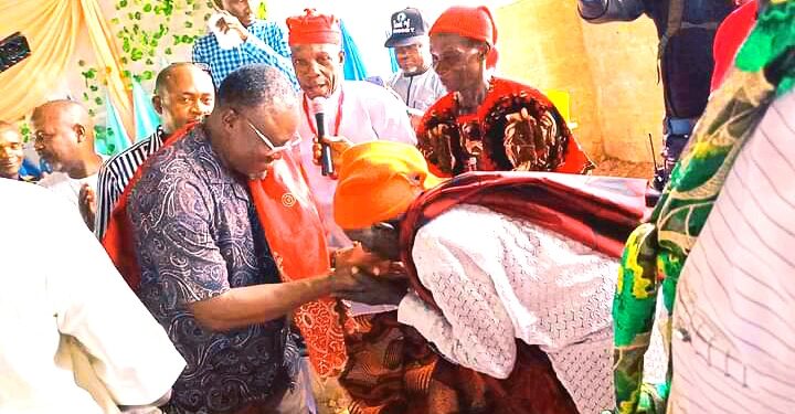 Speaker Ayambem Bags Chieftaincy Tittle in Ikom, Promises Effective Representation