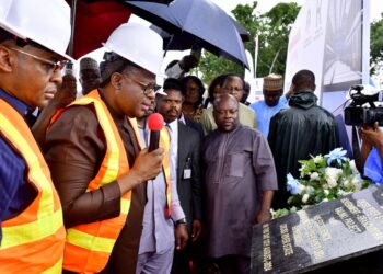 Gov Otu performs groundbreaking for Calabar-Obudu railway line construction