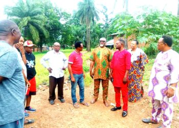 Wayas: Burial Committee Visits Obanliku Paramount Ruler, Conducts On-site Assessment