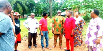 Wayas: Burial Committee Visits Obanliku Paramount Ruler, Conducts On-site Assessment