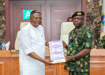 Governor Otu meets CNS, receives assurance on coastal security, surveillance, and Bakassi Deep Seaport development
