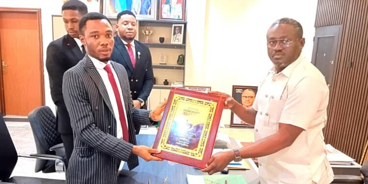 LAWSAN-UCC Honours Speaker Elvert Ayambem