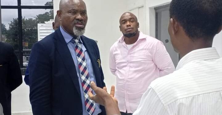 Gov. Otu’s Chief of Staff Inspects Governor’s Office Renovation, Urges Contractors to Expedite Work.