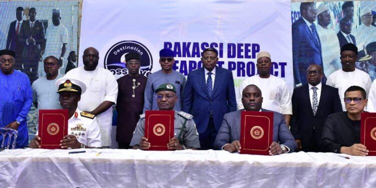 Afrexim, Arise IIP, NPA, Navy, customs, other stakeholders sign statement of endorsement for Bakassi Deep Seaport Project