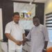 Chief Martin Orim receives the CMO Movement’s leader at the Abuja head office