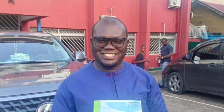 LG Polls:  Mathias Akpong Obtains Expression of Interest Form, Says A Positive Leap for Obudu Has Just Taken Off.