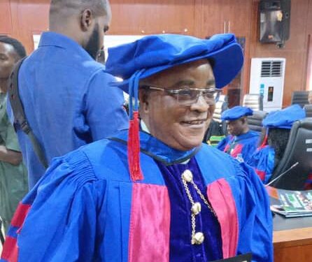 Captain Eddy Ndoms Bags Honorary Doctorate Degree from High Stone Global University, Texas