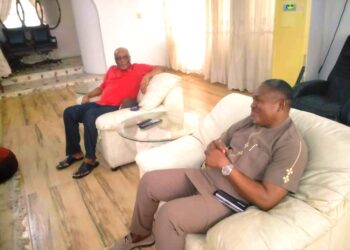 Courtesy Visit: Speaker Ayambem felicitates Clement Ebri at 72, describes him as a source of pride and inspiration for C’Riverians