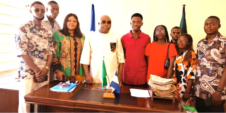 Hon Sunny Ayang Reiterates Commitment to Transforming Obanliku as He Engages with Students Group, Assures Better Welfare