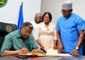 BREAKING: Governor Bassey Edet Otu signs the Cross River State Local Government Amendment Bill 2025.